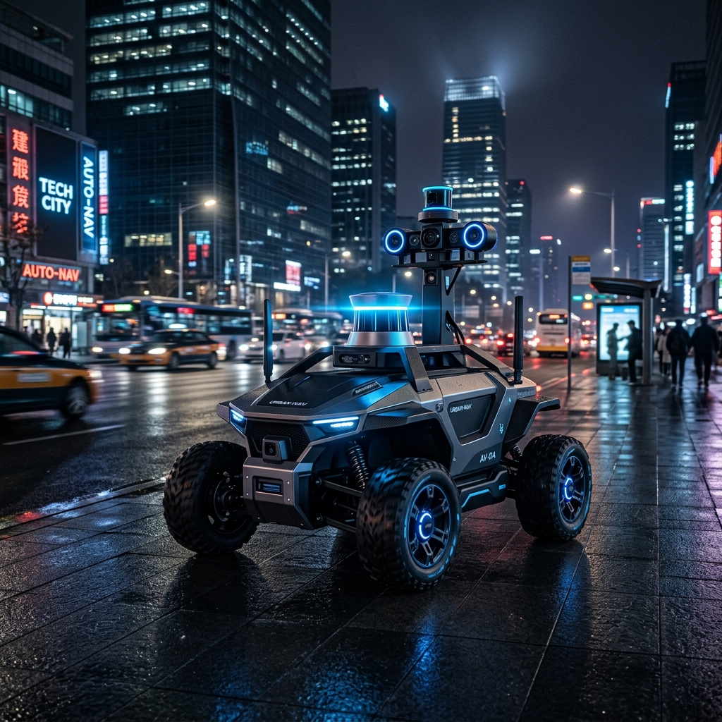 Autonomous ground vehicle in urban environment